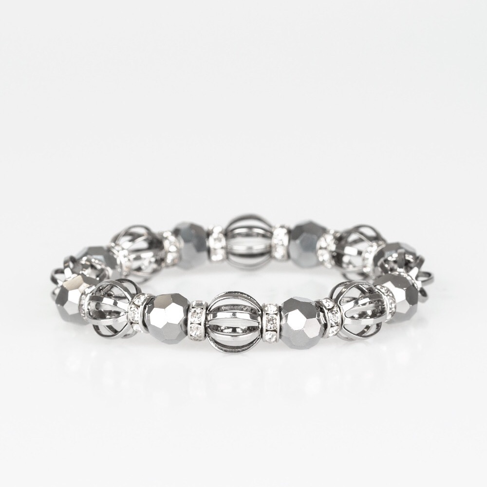 Necklace with matching bracelet and earrings